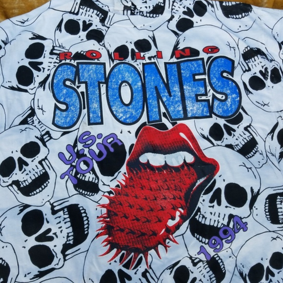Vintage '94 Rolling Stones US Voodoo Lounge Tshirt - Picture 3 of 8